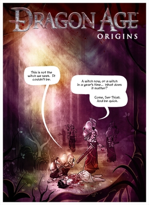 Первый кадр комикса Dragon Age: Начало