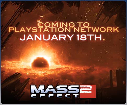 Mass Effect 2 в PlayStation Network