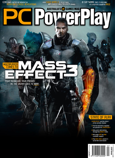 Mass Effect 3 на обложке PC Power Play
