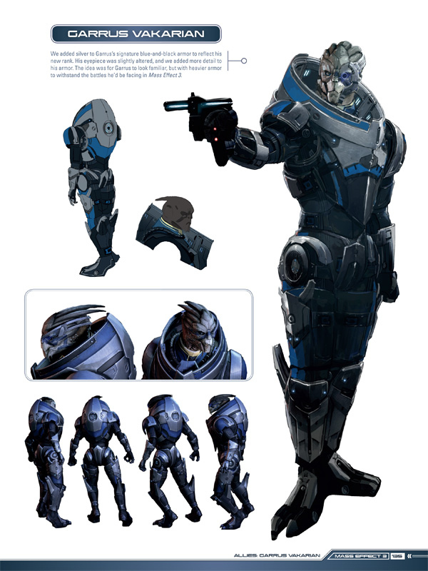 Art of Mass Effect preview Garrus