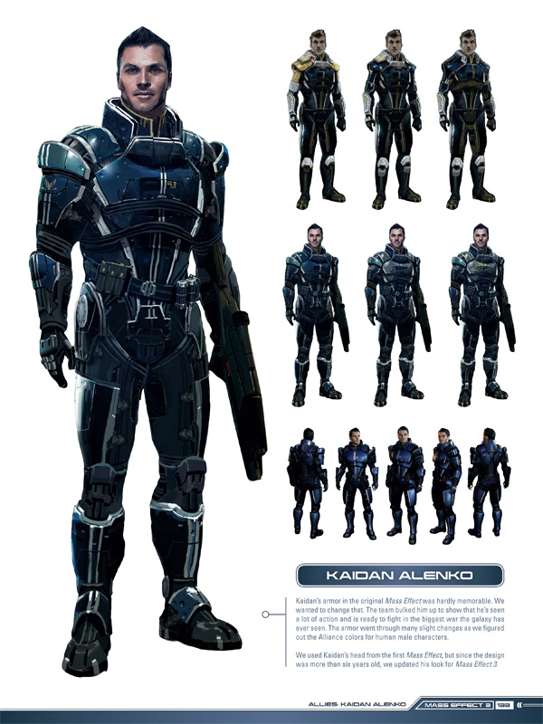 Art of Mass Effect preview Kaidan