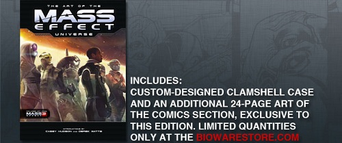 Коллекционное издание артбука Вселенной Mass Effect