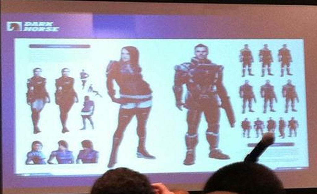 Концепты Эшли и Кайдена в Mass Effect 3